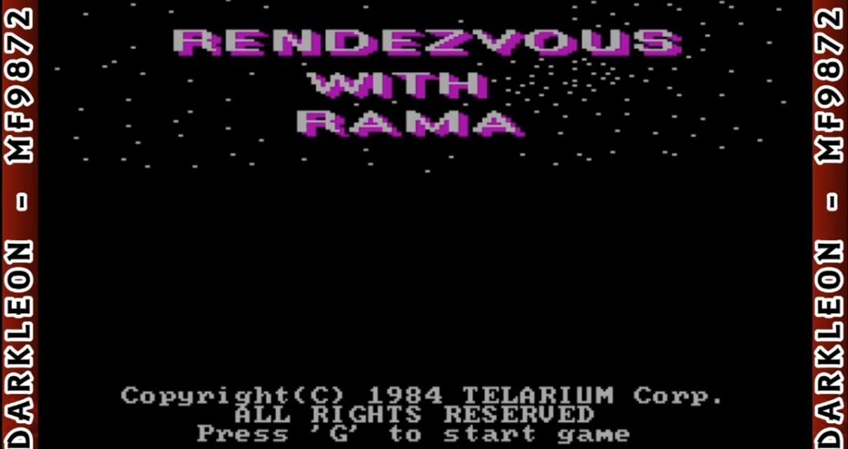 Rendezvous with Rama (video game) PC MSDOS