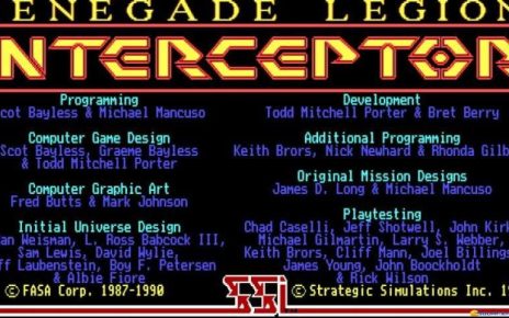 Renegade Legion: Interceptor PC MSDOS