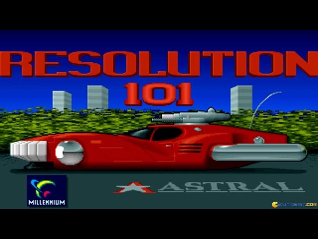 Resolution 101 PC MSDOS