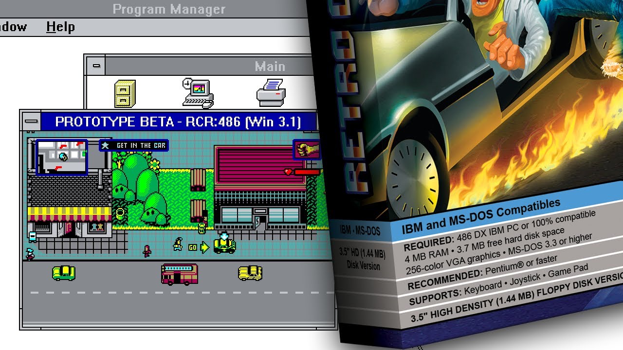 Retro City Rampage PC MSDOS
