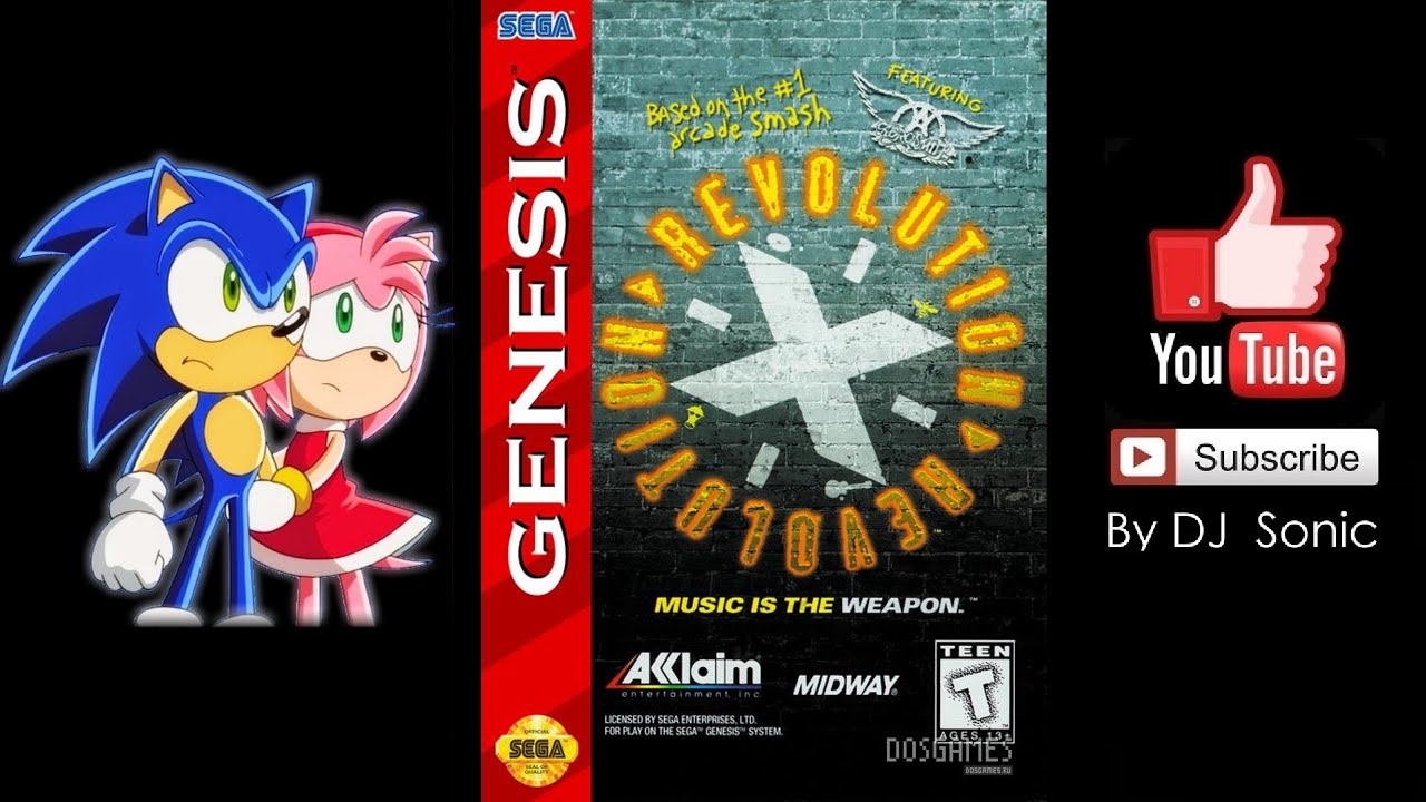 Revolution X MEGADRIVE