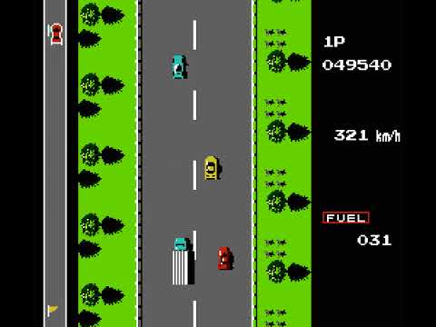 Road Fighter NINTENDO NES