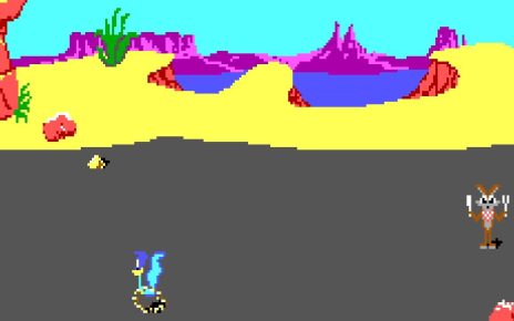 Road Runner (video game) PC MSDOS