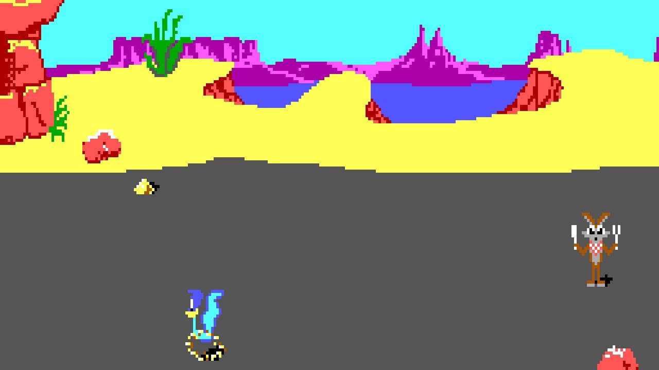 Road Runner (video game) PC MSDOS
