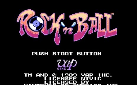 "Rock 'n' Ball NINTENDO NES