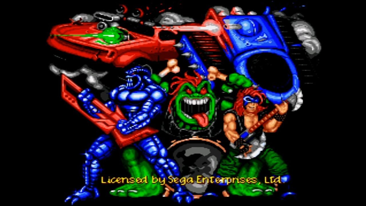 Rock n' Roll Racing MEGADRIVE