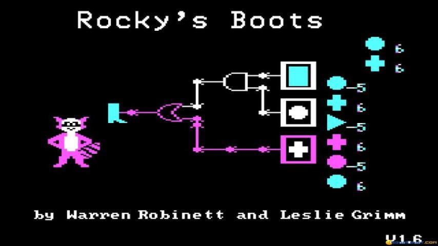 Rocky's Boots PC MSDOS