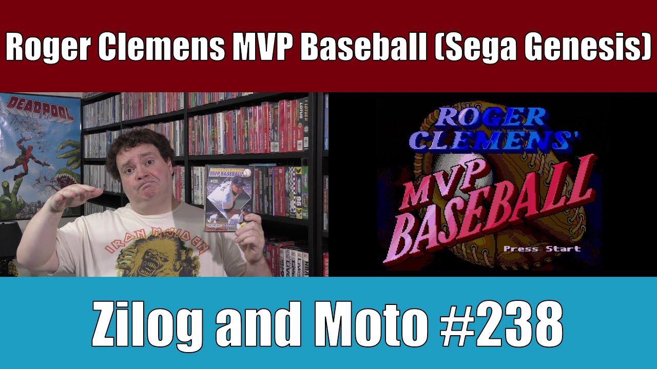 Roger Clemens' MVP Baseball MEGADRIVE