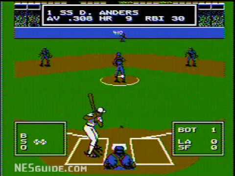 Roger Clemens' MVP Baseball NINTENDO NES