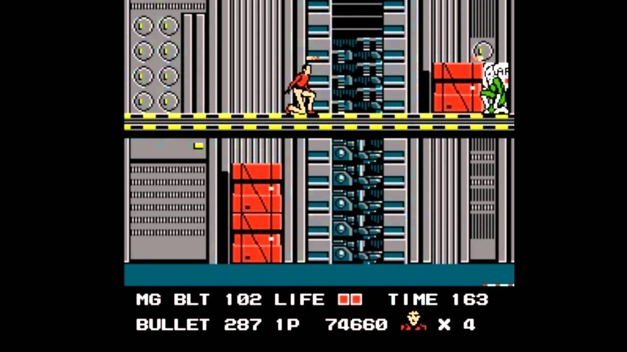 Rolling Thunder NINTENDO NES