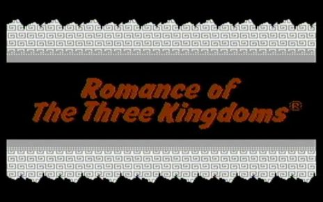 "Romance of the Three Kingdoms NINTENDO NES