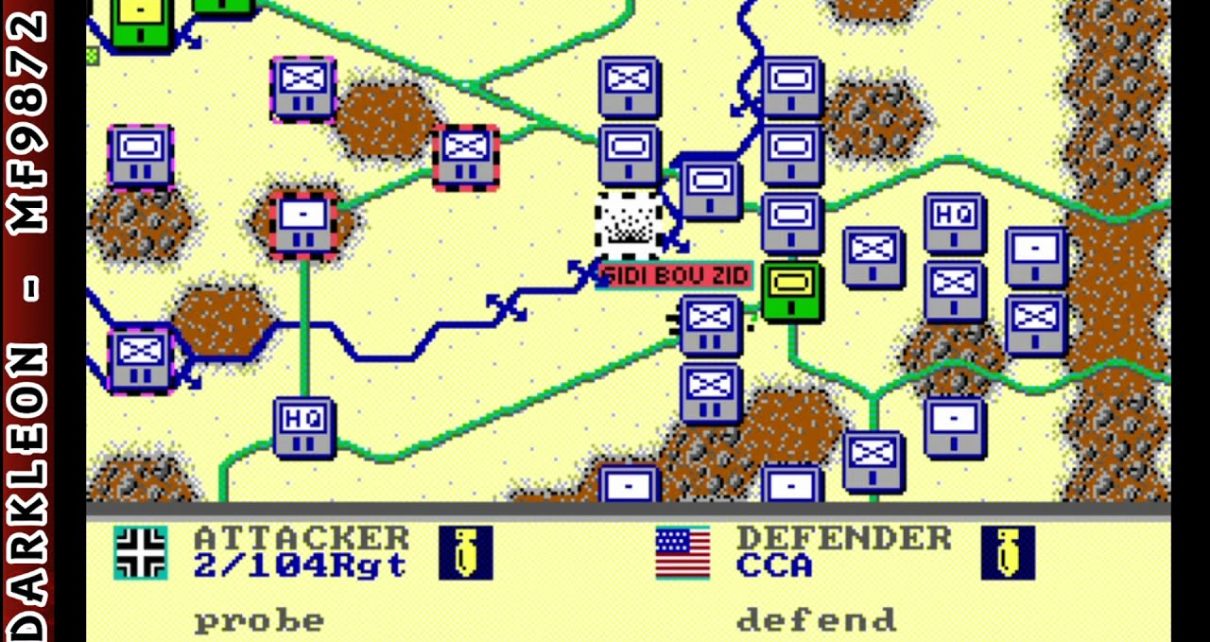 Rommel: Battles for North Africa PC MSDOS