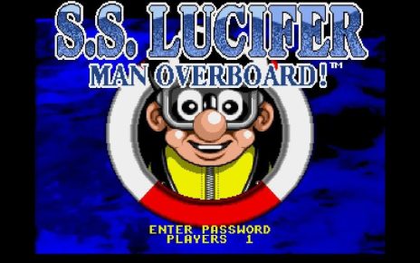 S.S. Lucifer: Man Overboard! MEGADRIVE