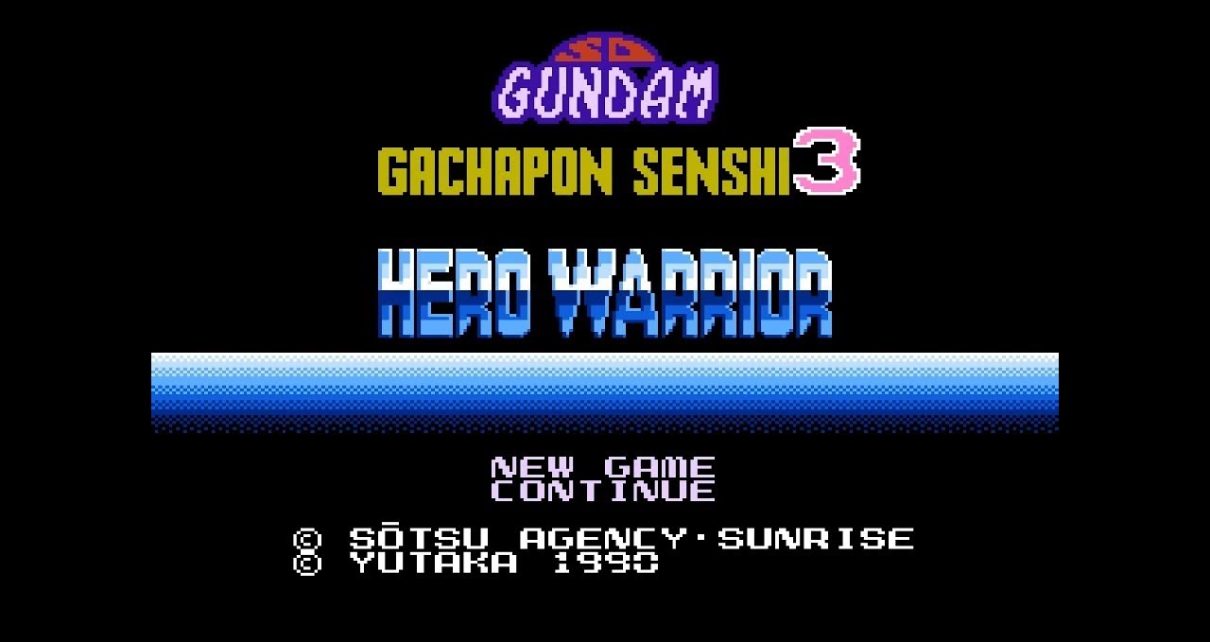 SD Gundam Gachapon Senshi 3: Eiyuu Senki NINTENDO NES