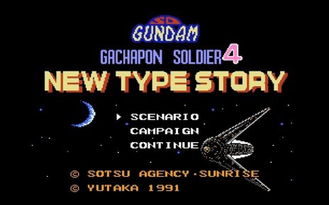 SD Gundam Gachapon Senshi 4: New Type Story NINTENDO NES