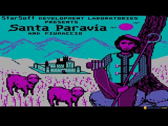 Santa Paravia en Fiumaccio PC MSDOS