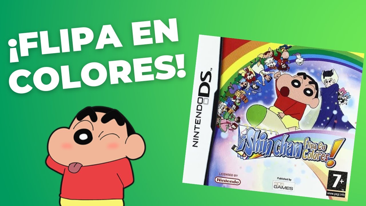!Shin Chan: Flipa en colores!ES" Nintendo DS