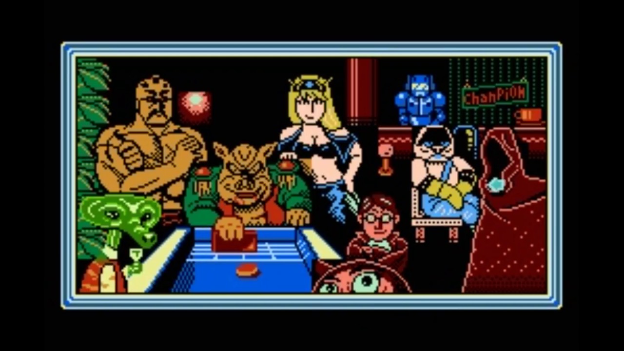 Shufflepuck Café NINTENDO NES