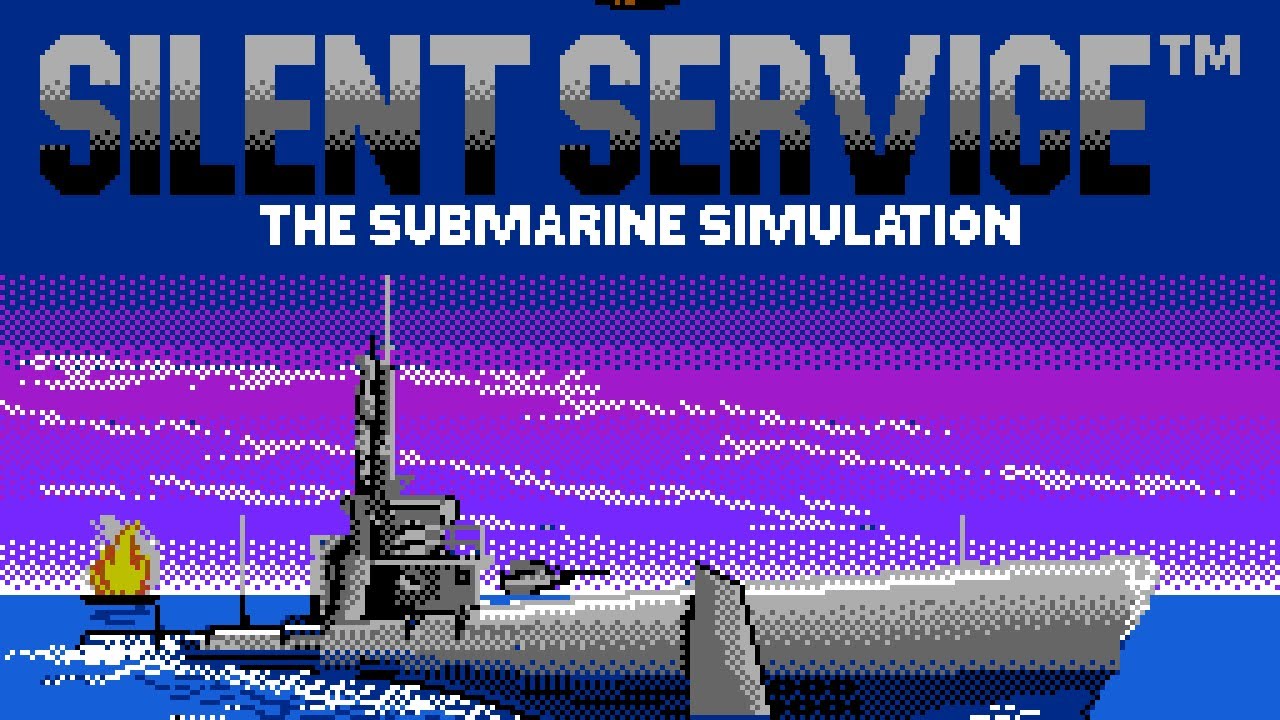 Silent Service NINTENDO NES