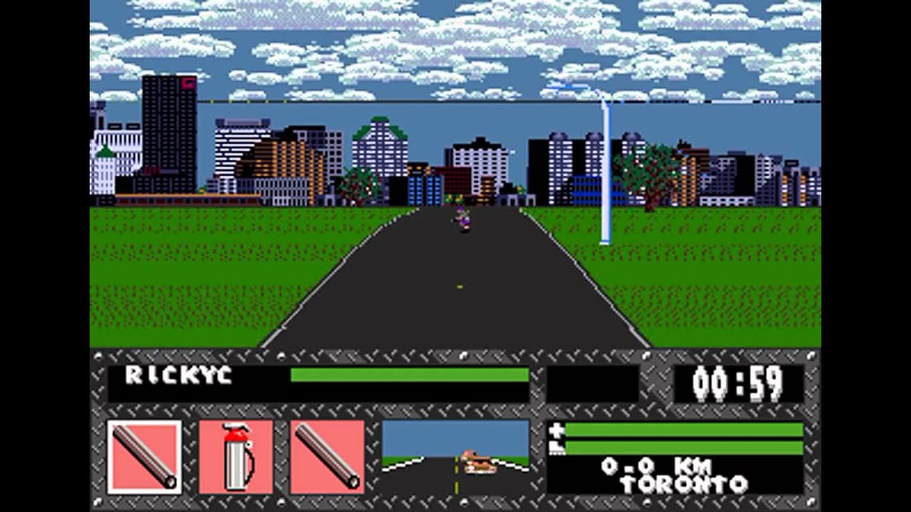 Skitchin' MEGADRIVE