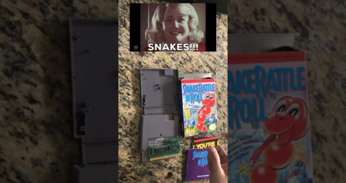 Snake Rattle 'n' Roll NINTENDO NES