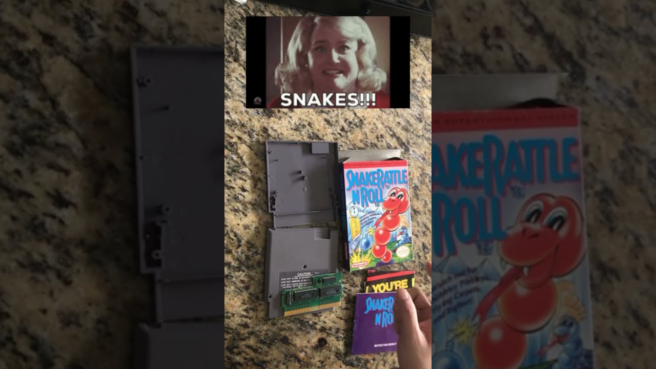 Snake Rattle 'n' Roll NINTENDO NES