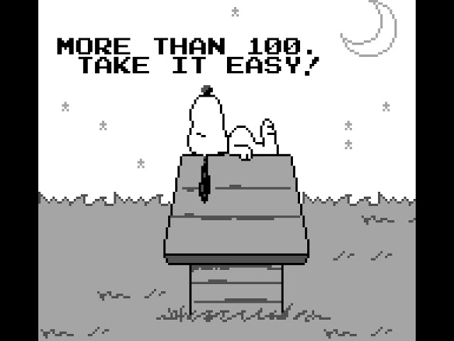 Snoopy's Magic Show gameboy