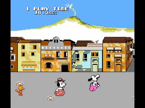 "Snoopy's Silly Sports Spectacular NINTENDO NES