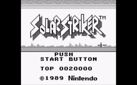 Solar Striker gameboy