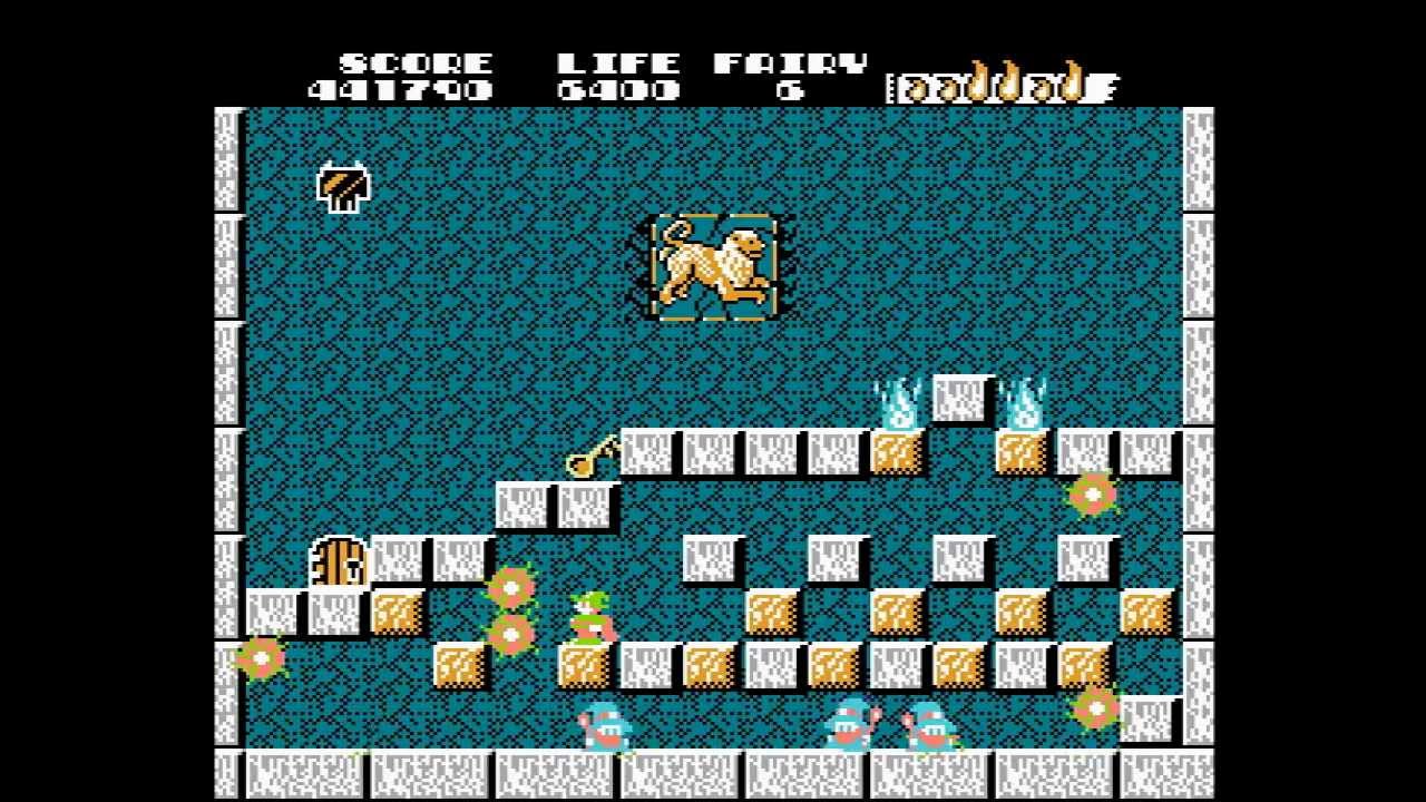 "Solomon's Key NINTENDO NES