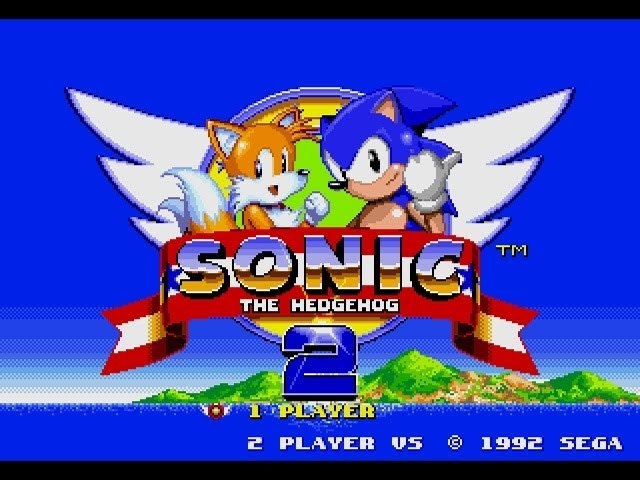 Sonic the Hedgehog 2 MEGADRIVE