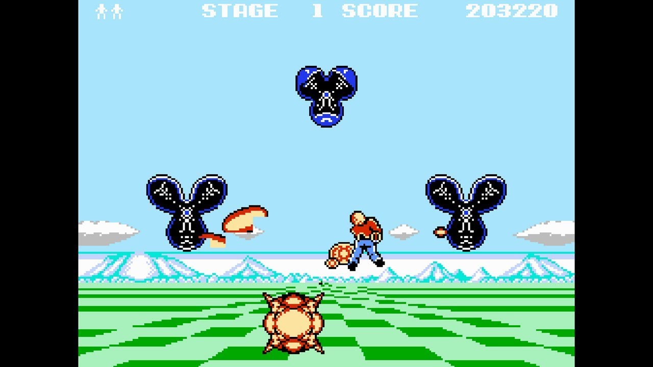 Space Harrier NINTENDO NES