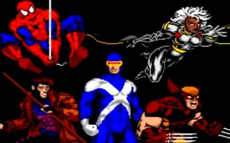 Spider-Man and the X-Men in Arcade's Revenge gameboy