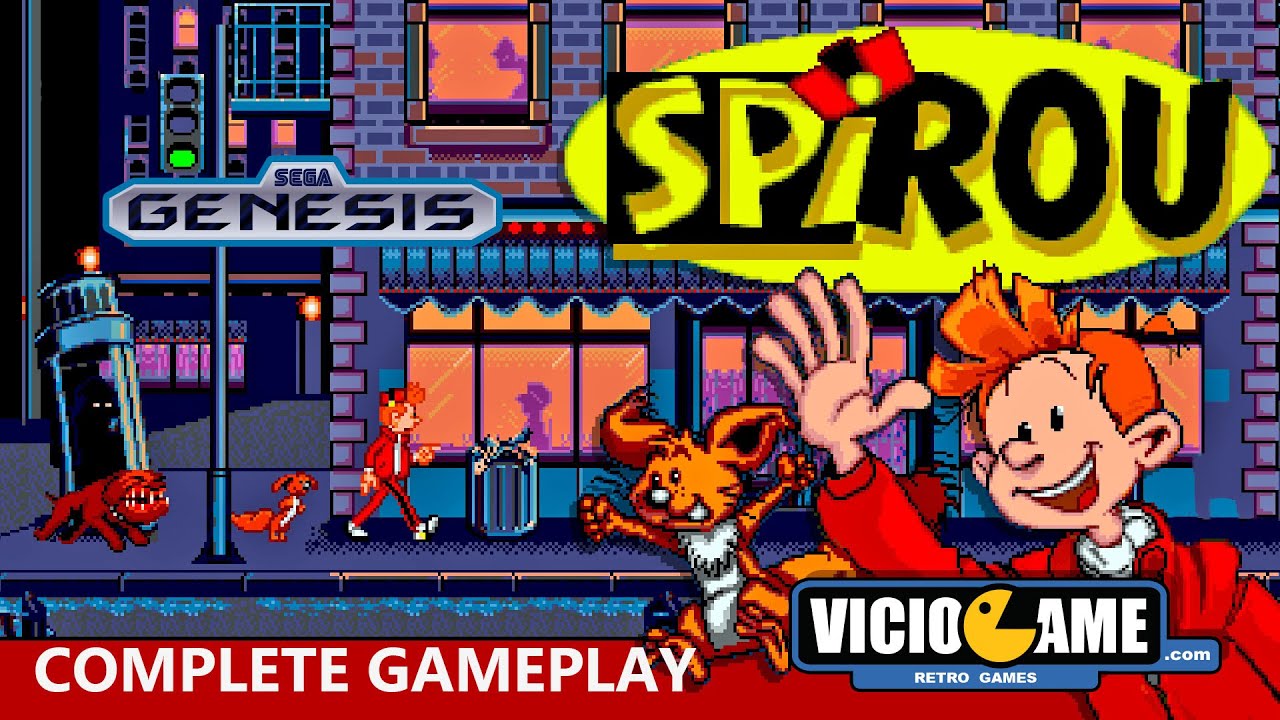 Spirou MEGADRIVE