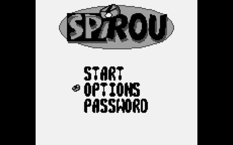 Spirou gameboy