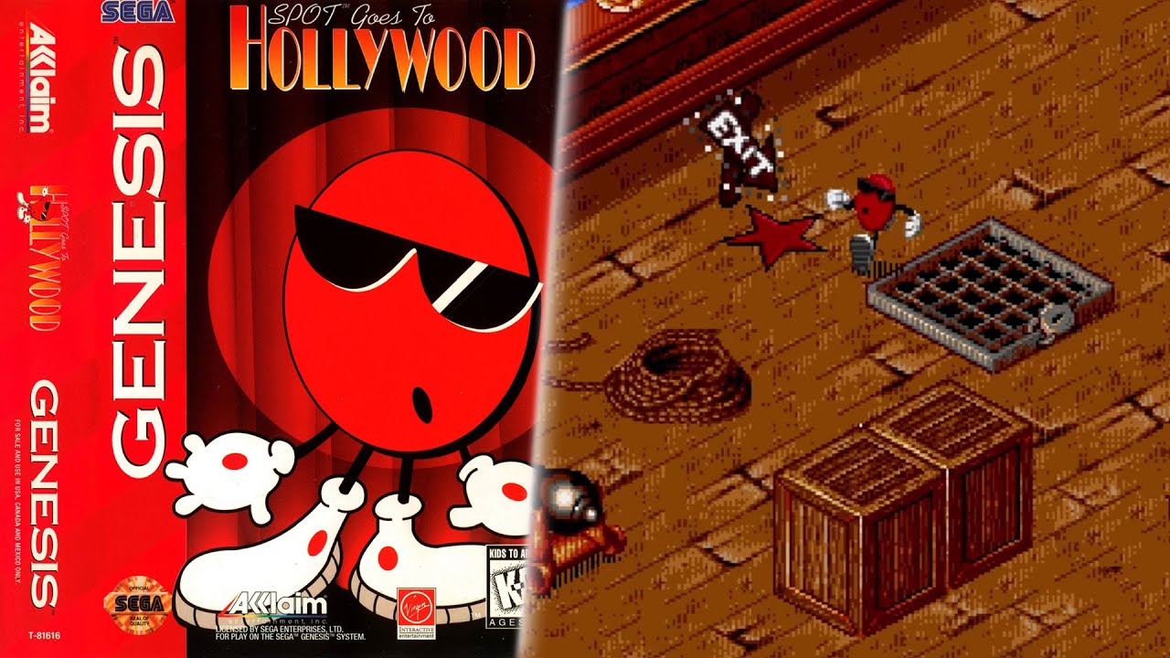 Spot Goes To Hollywood MEGADRIVE