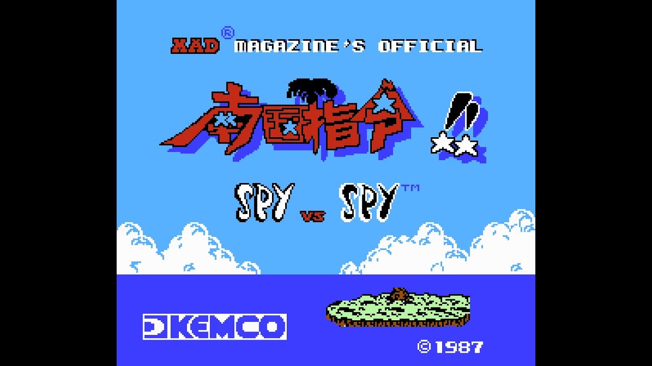 Spy vs. Spy II: Nankoku Shirei!! JAPAN" NINTENDO NES