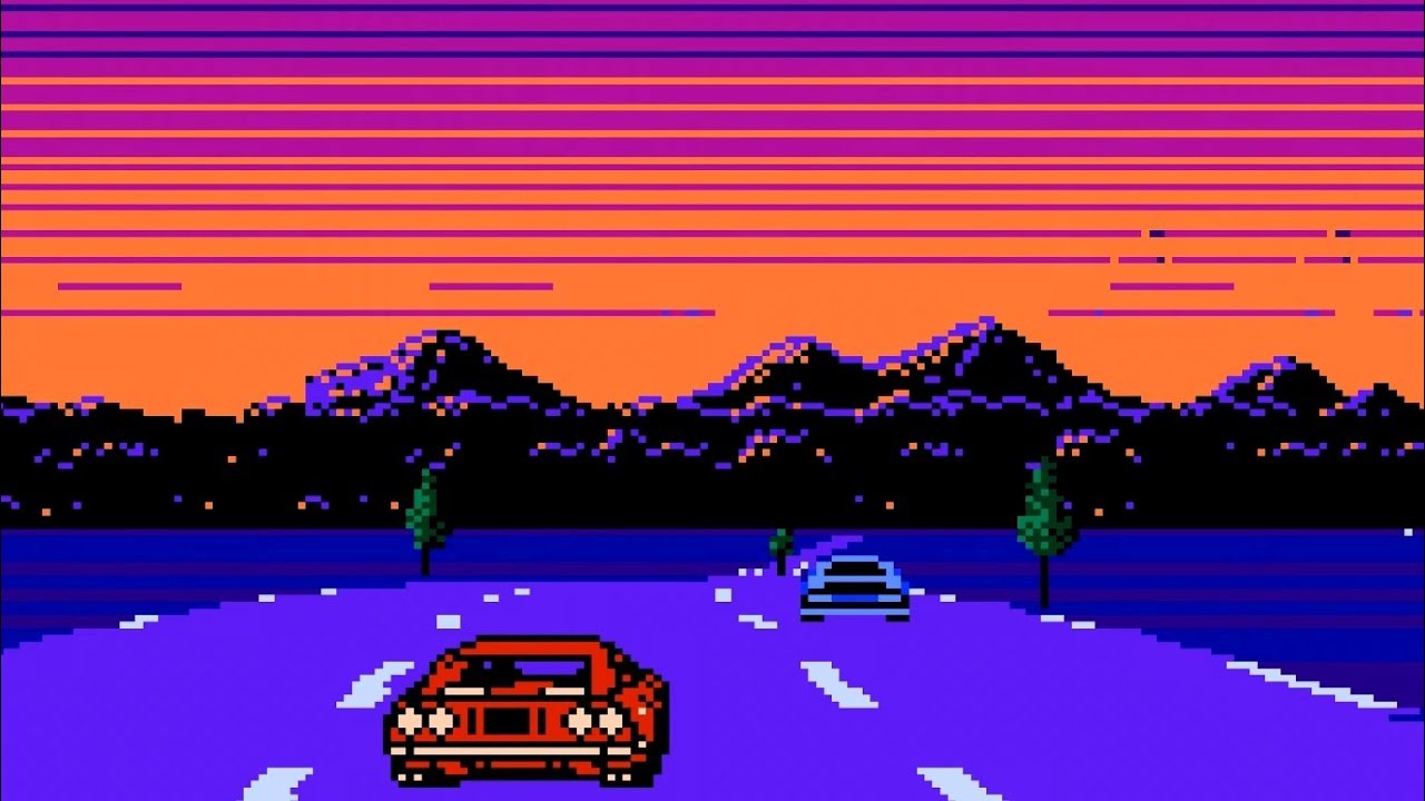 Square Racing JAPAN" NINTENDO NES