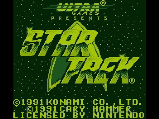 Star Trek: 25th Anniversary gameboy