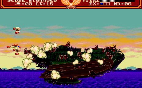 "Steel Empire MEGADRIVE