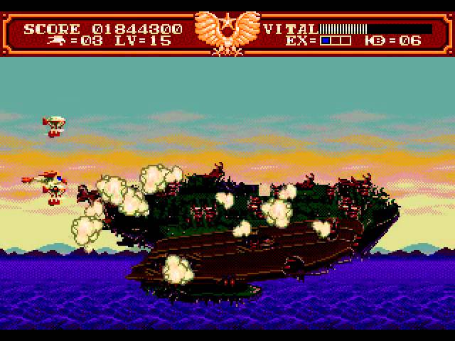 "Steel Empire MEGADRIVE