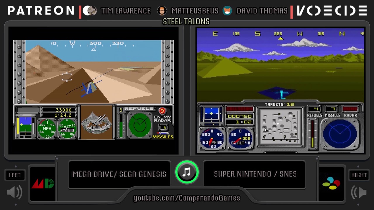 Steel Talons MEGADRIVE