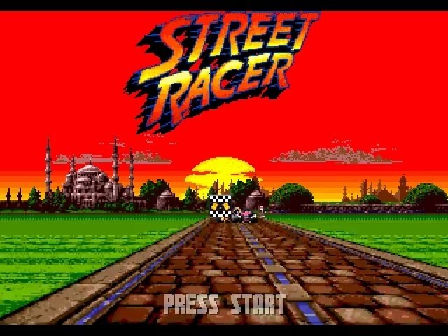 Street Racer MEGADRIVE