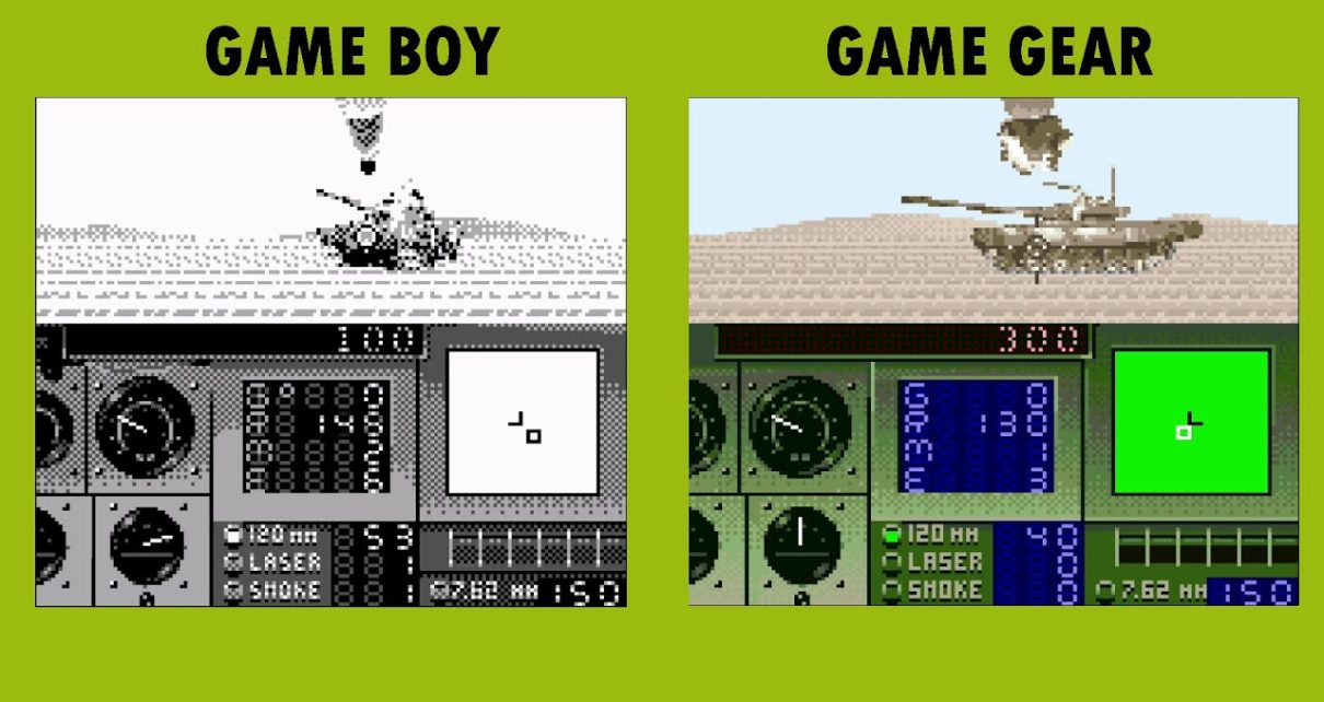 Super Battletank: War in the Gulf gameboy