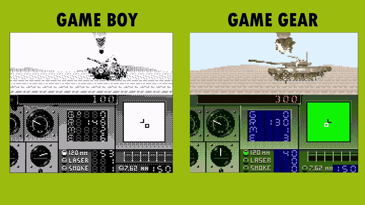 Super Battletank: War in the Gulf gameboy