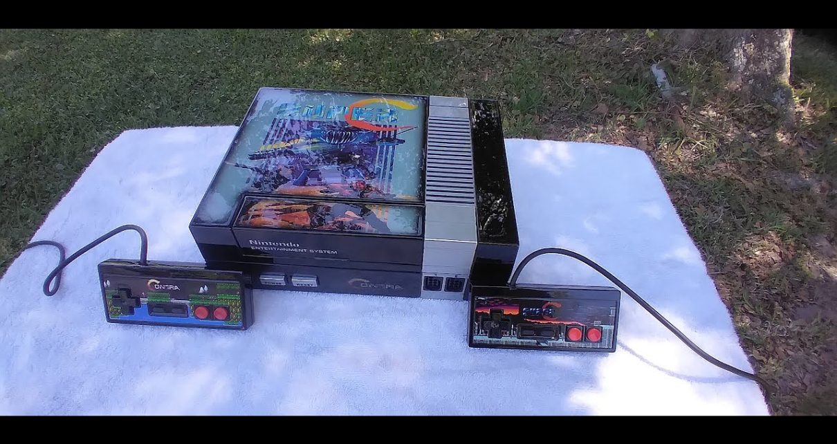 "Super C NINTENDO NES