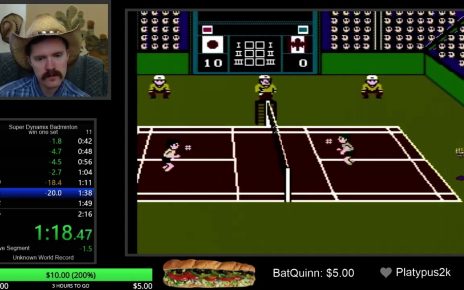 Super Dynamix Badminton NINTENDO NES