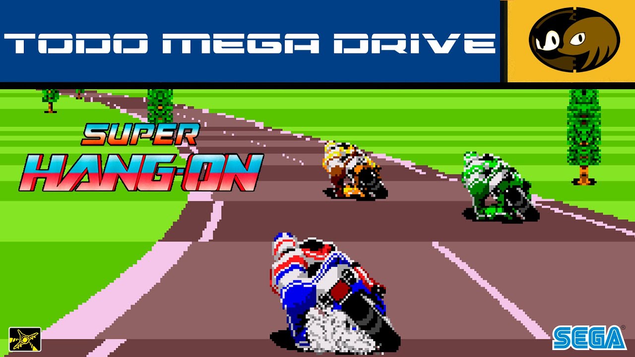 Super Hang-On MEGADRIVE