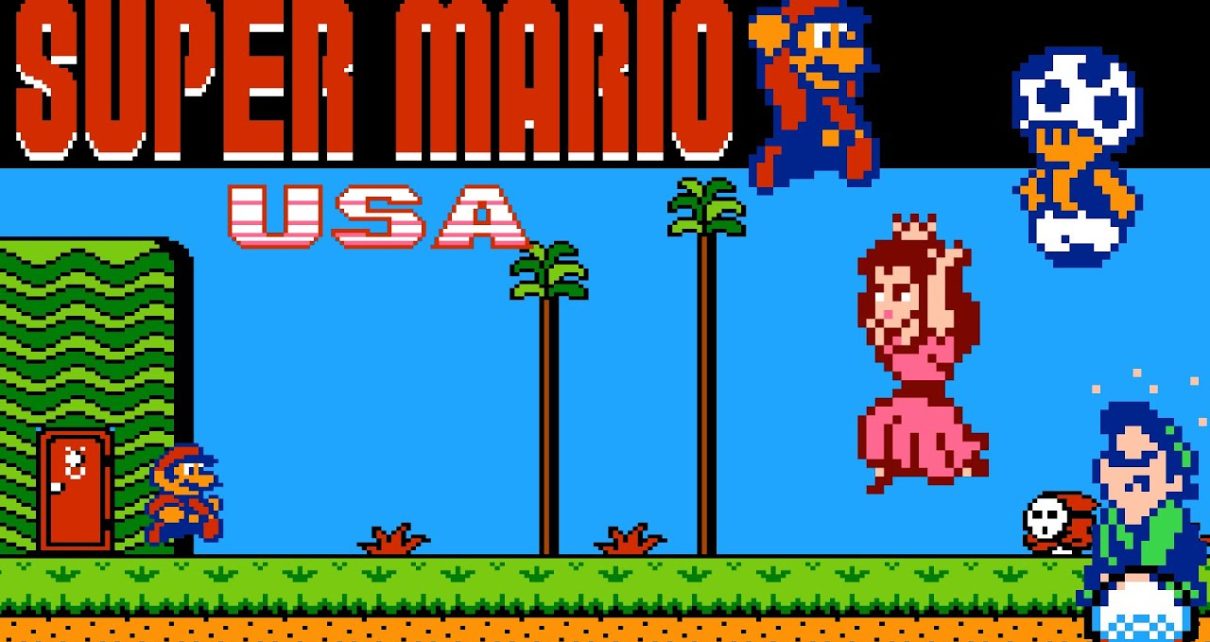 Super Mario USA JAPAN" NINTENDO NES