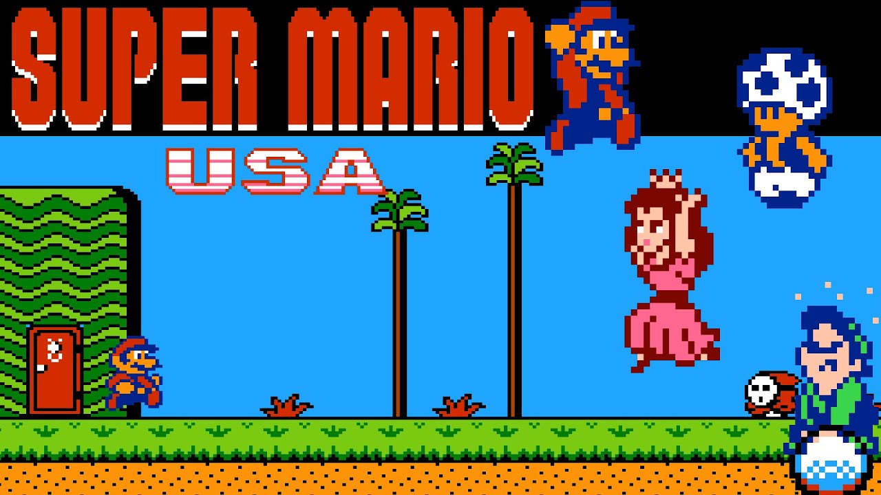 Super Mario USA JAPAN" NINTENDO NES